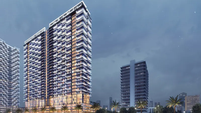 Binghatti Corner at Jumeirah Village Circle (JVC)